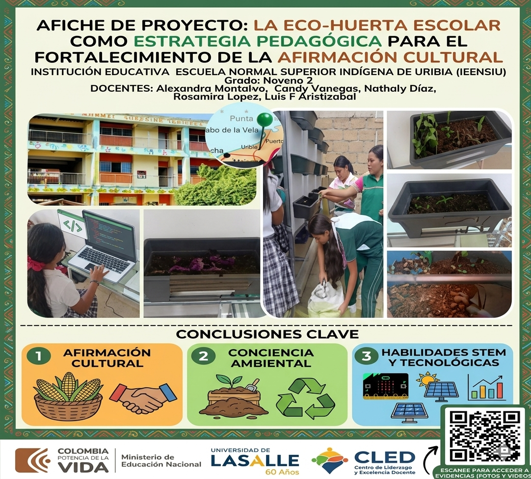 La Eco - Huerta escolar como estrategia pedagógica para el fortalecimiento de la afirmación cultural.